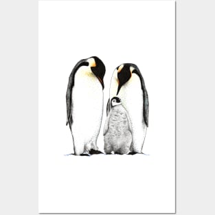 Penguin Family Posters and Art